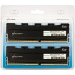 Модуль пам’яті для комп’ютера DDR4 16GB (2x8GB) 3200 MHz Kudos Black eXceleram (EKBLACK4163216AD)