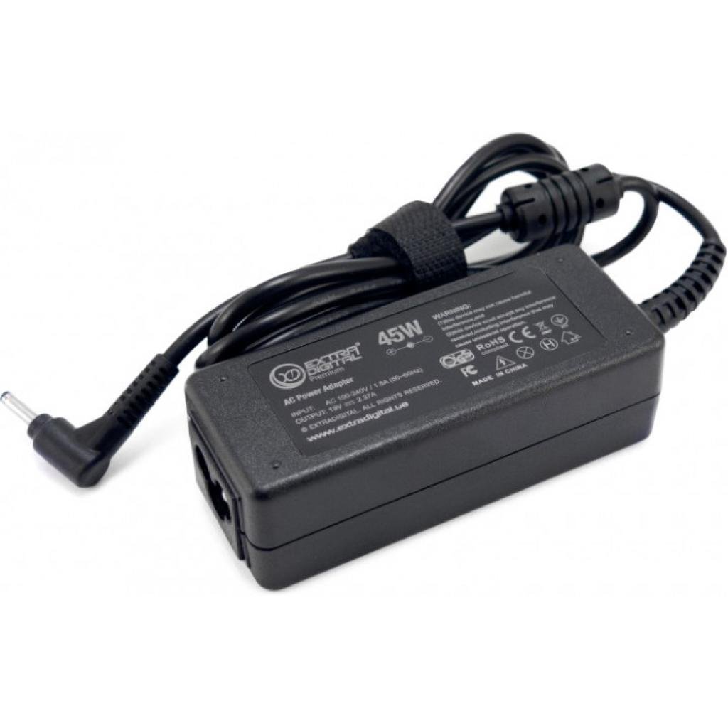 Блок живлення до ноутбуку Extradigital Acer 19V, 2.37A, 45W (3.0×1.1) (PSA3875)