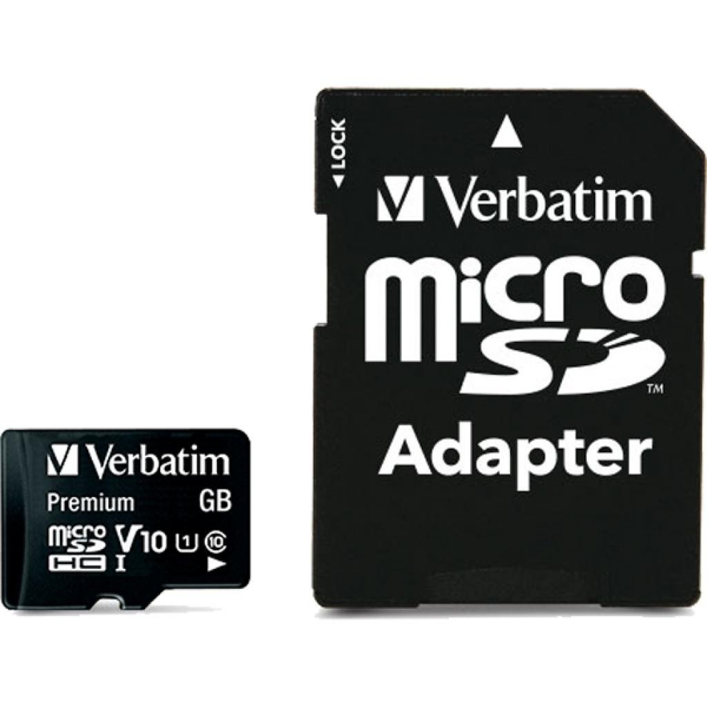 Карта пам’яті Verbatim 32GB microSDHC class 10 (MDAVR-9/G)