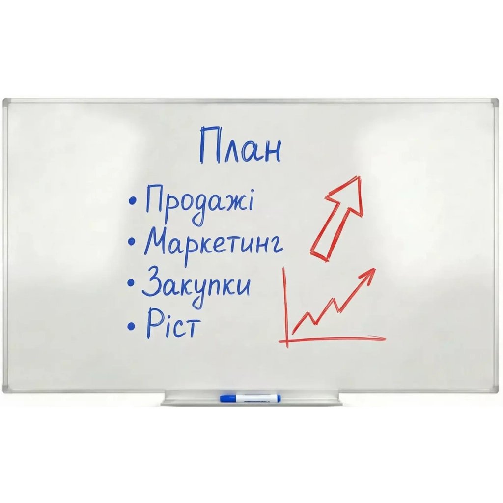 Офісна дошка Sector магнітно-маркерна, 200х100 см (М2010)