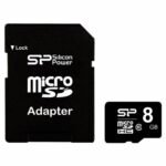 Карта пам’яті Silicon Power 8GB microSD class 10 (SP008GBSTH010V10SP)