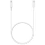 Дата кабель USB Type-C to Type-C 1.0m white Samsung (EP-DA705BWRGRU)