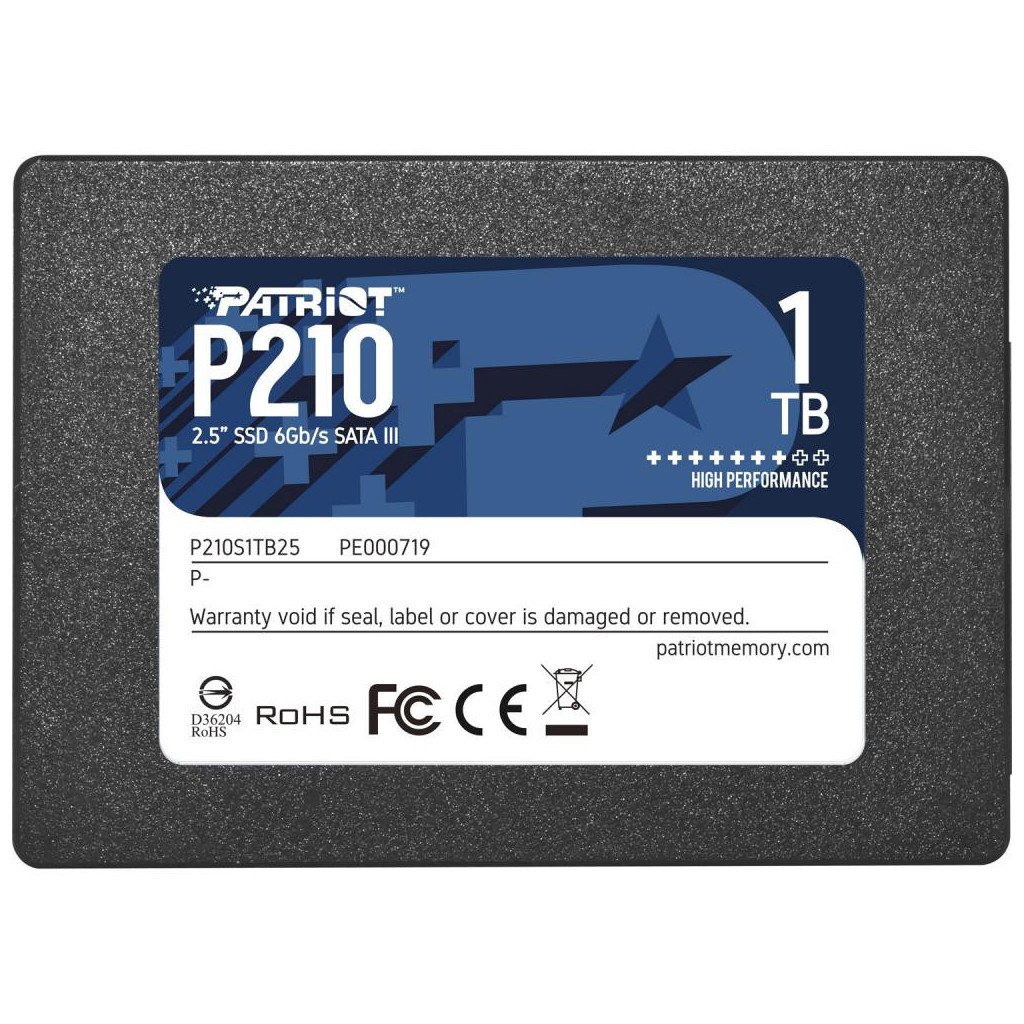 Накопичувач SSD 2.5″ 1TB Patriot (P210S1TB25)