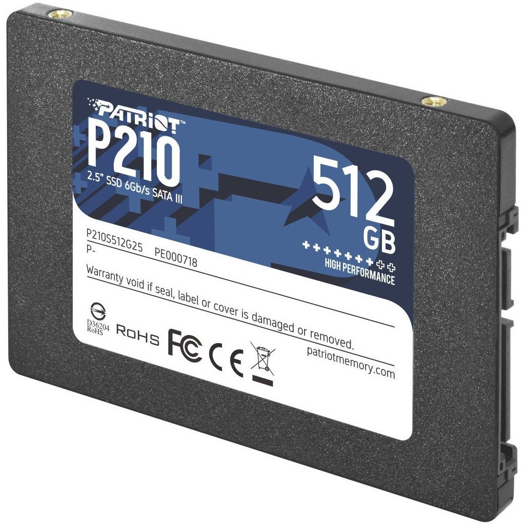 Накопичувач SSD 2.5″ 512GB Patriot (P210S512G25)