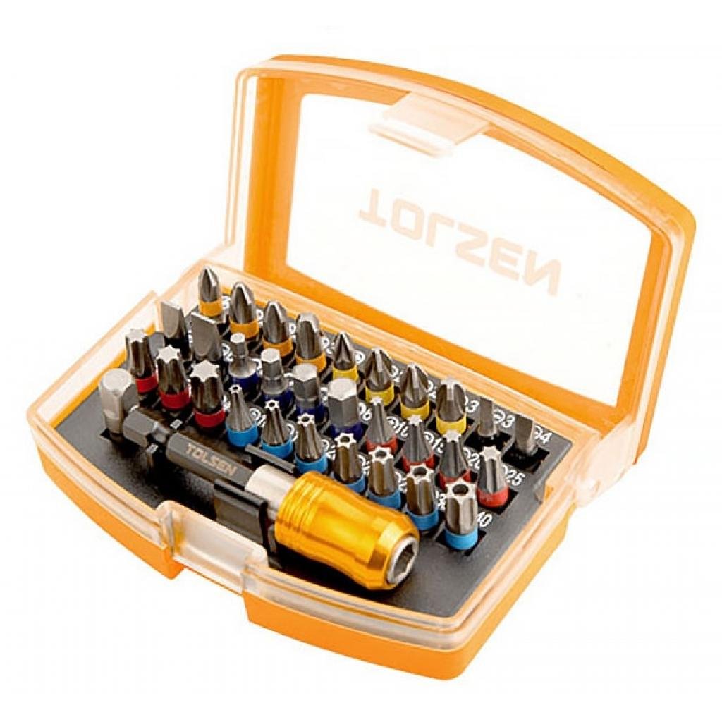 Набір біт Tolsen 1/4″ 32 шт (20370)