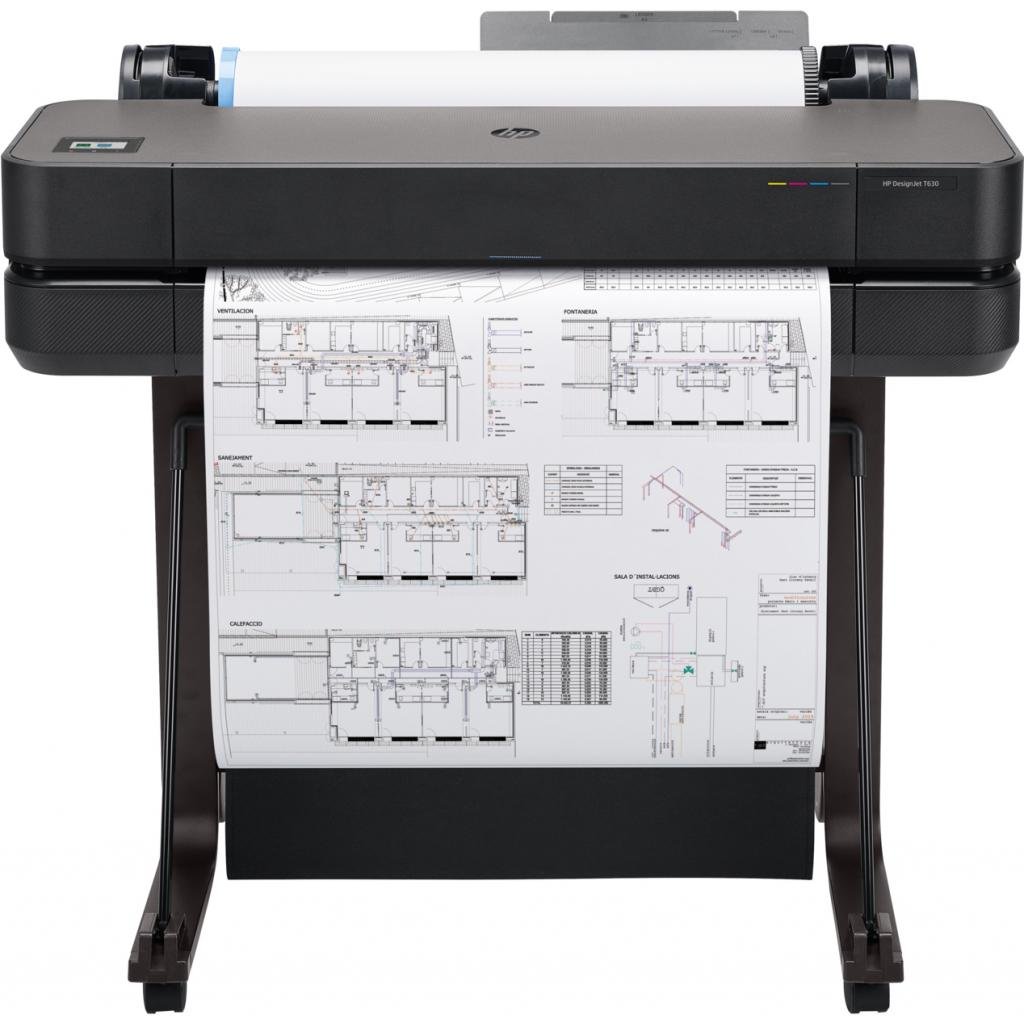 Плоттер HP DesignJet T630, 24” c WiFi (5HB09A)