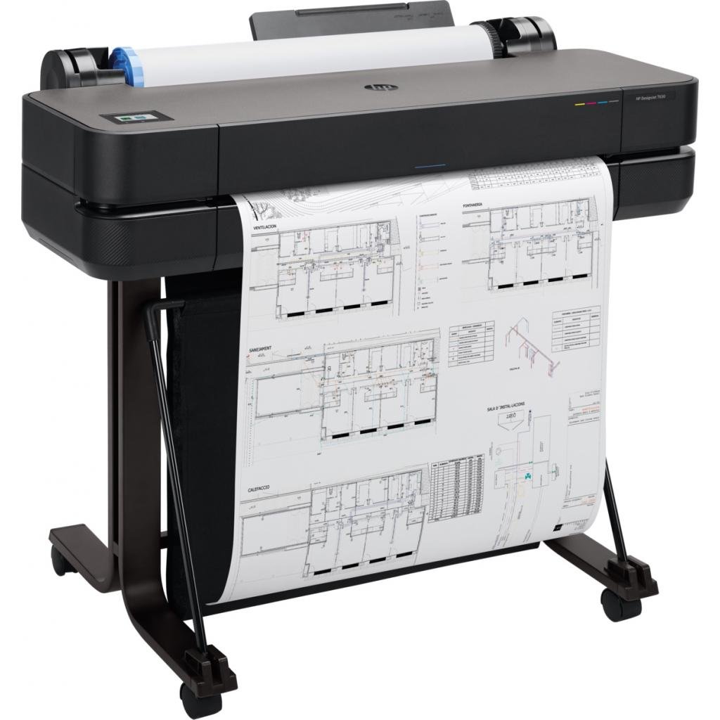 Плоттер HP DesignJet T630, 24” c WiFi (5HB09A)