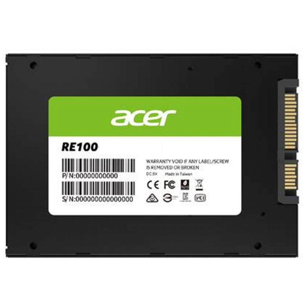 Накопичувач SSD 2.5″ 256GB Acer (RE100-25-256GB)