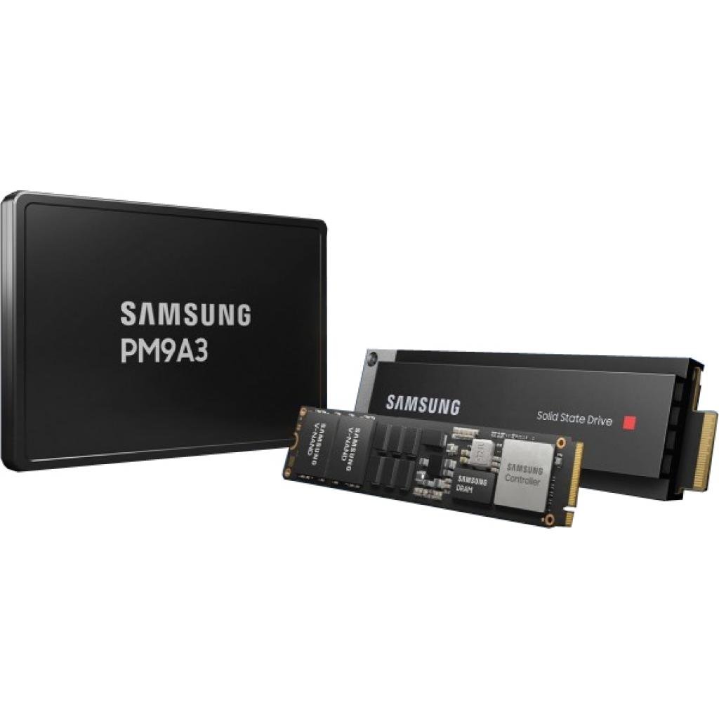 Накопичувач SSD U.2 2.5″ 960GB PM9A3 Samsung (MZQL2960HCJR-00A07)