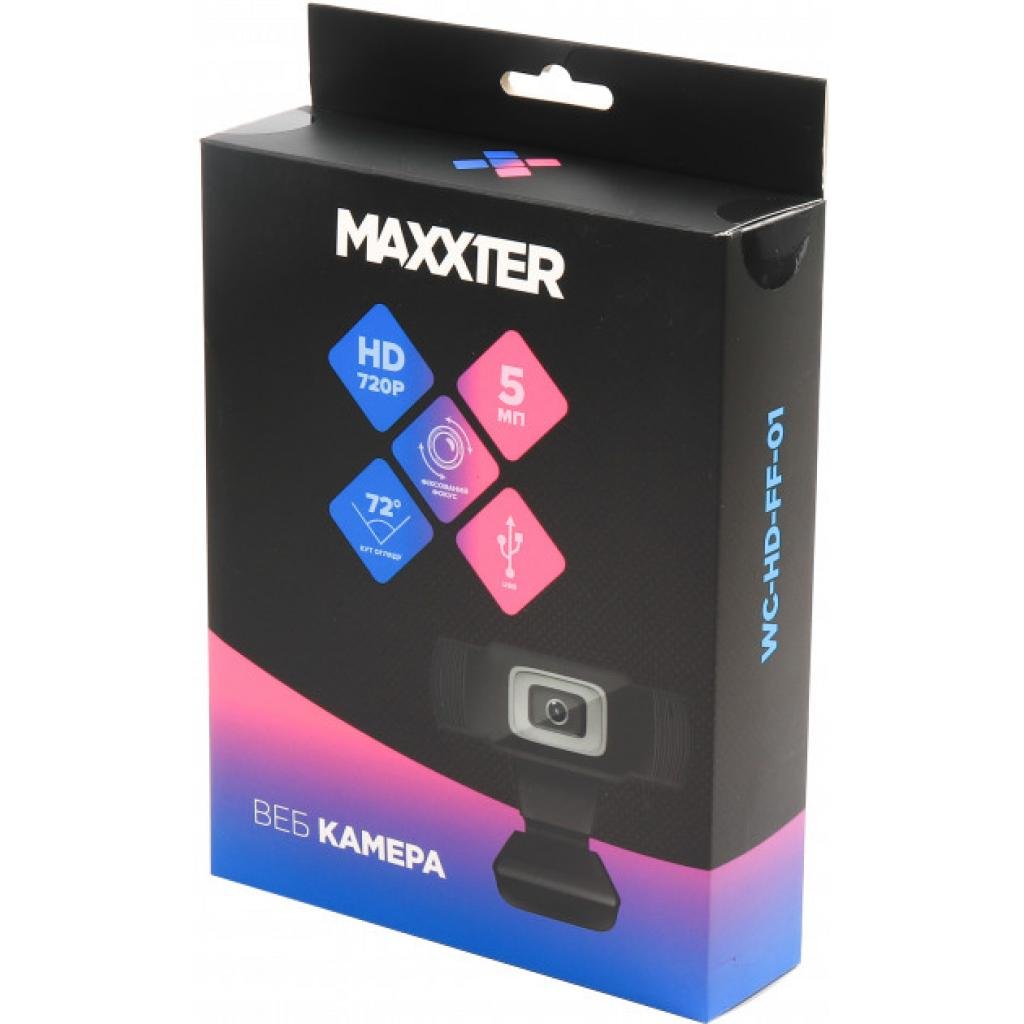 Веб-камера Maxxter HD 1280×720 (WC-HD-FF-01)