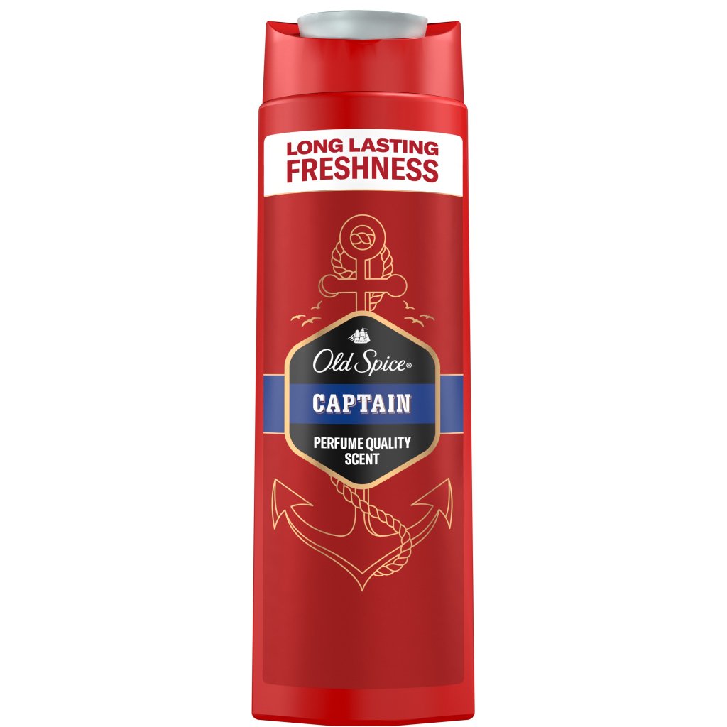 Гель для душу Old Spice 2-в-1 Captain 400 мл (8001090965615)