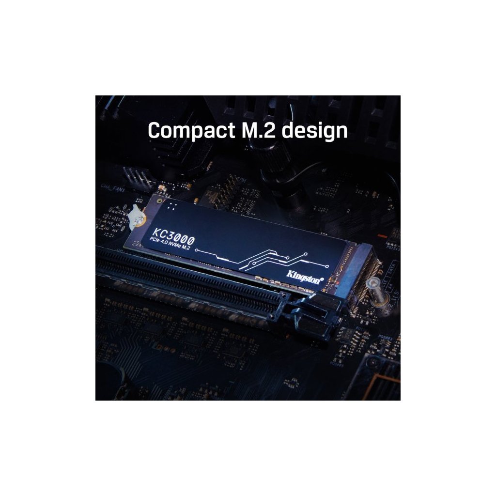 SSD накопичувач Kingston 512GB M.2 KC3000 NVMe 2280 (SKC3000S/512G)