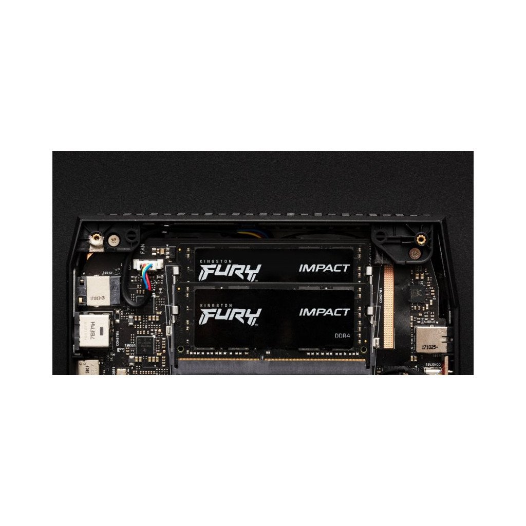 Модуль пам’яті для ноутбука SoDIMM DDR4 16GB 3200 MHz Impact Kingston Fury (ex.HyperX) (KF432S20IB/16)