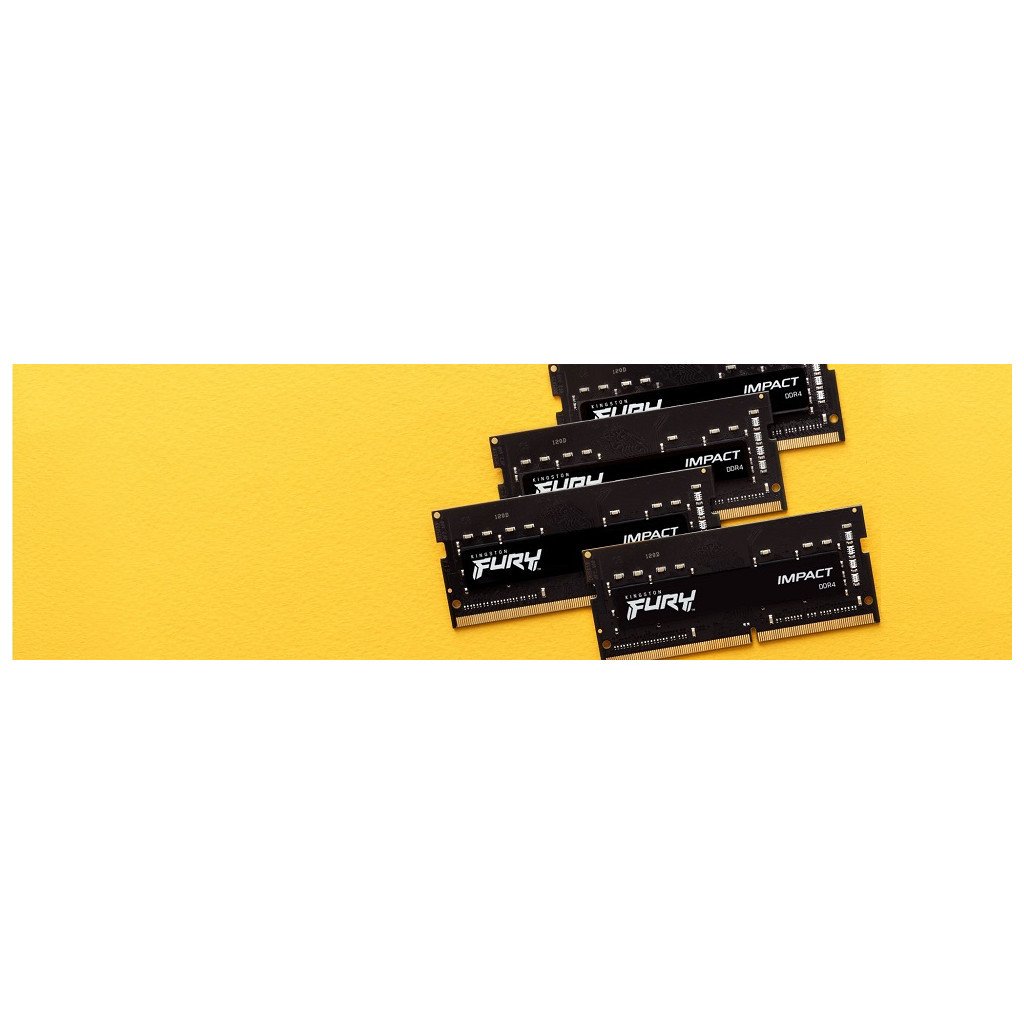 Модуль пам’яті для ноутбука SoDIMM DDR4 16GB 3200 MHz Impact Kingston Fury (ex.HyperX) (KF432S20IB/16)