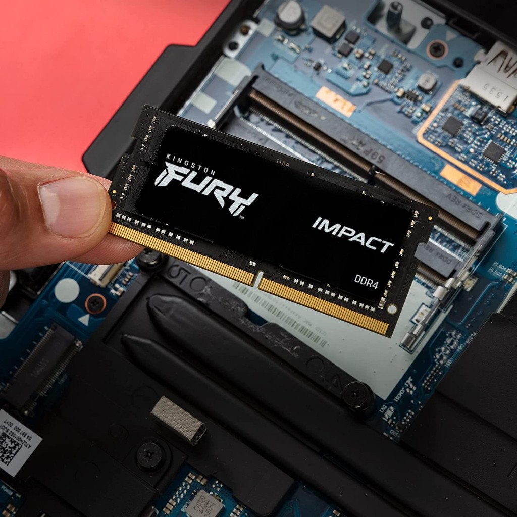 Модуль пам’яті для ноутбука SoDIMM DDR4 16GB 3200 MHz Impact Kingston Fury (ex.HyperX) (KF432S20IB/16)