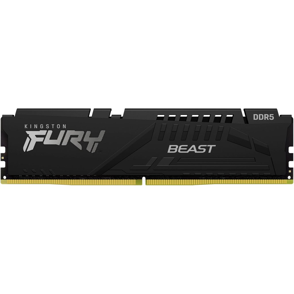Модуль пам’яті для комп’ютера DDR5 16GB 5600 MHz Beast Black Kingston Fury (ex.HyperX) (KF556C40BB-16)