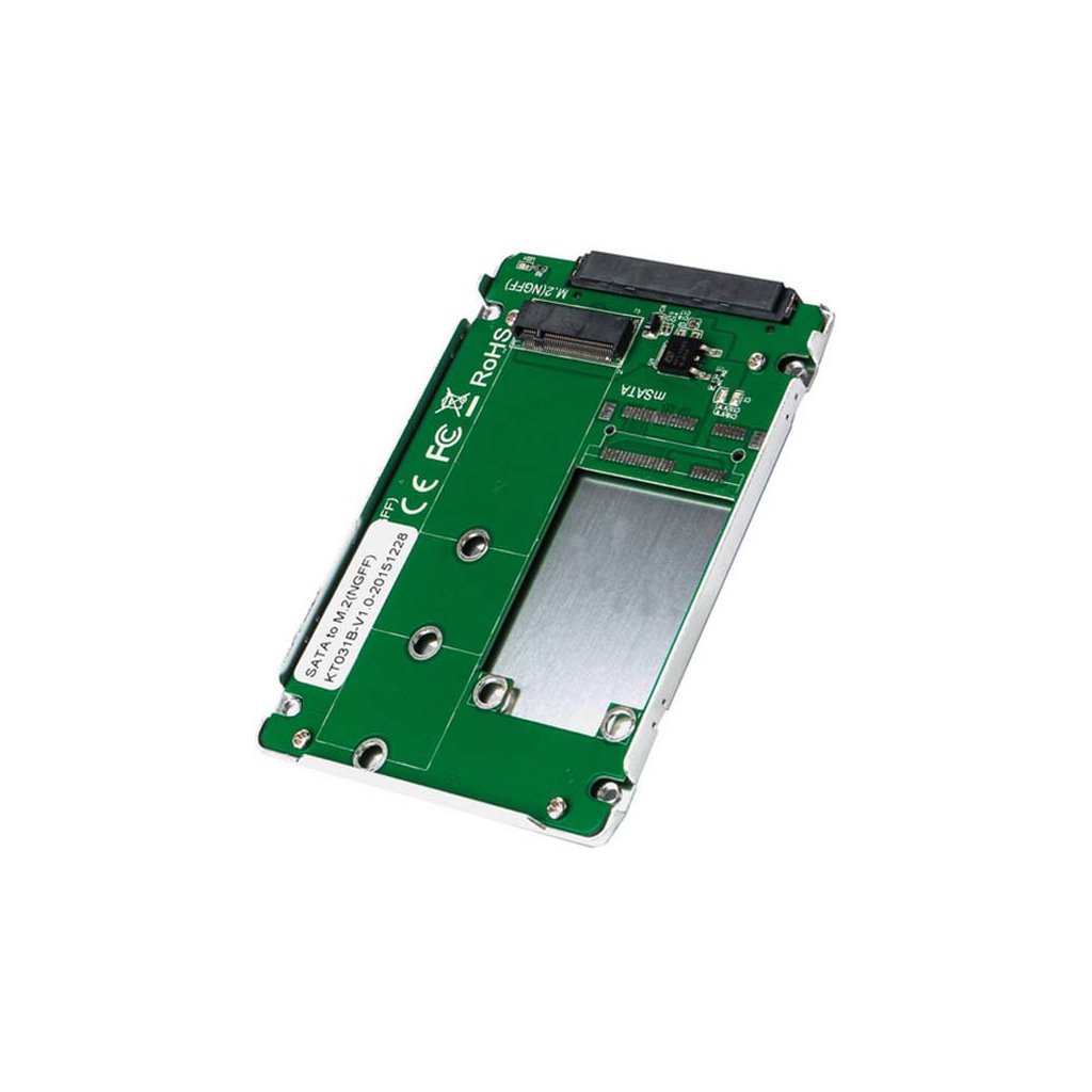 Конвертор Maiwo 2.5” SATA to M.2 (NGFF) SSD (KT031B)
