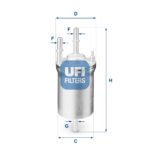 Фільтр паливний UFI 31.833.00