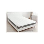 Наматрацник MirSon Eco Light №1712 EcoSilk Air-Soft звичайний на резинці по кутах White 180×200 см (2200002888349)