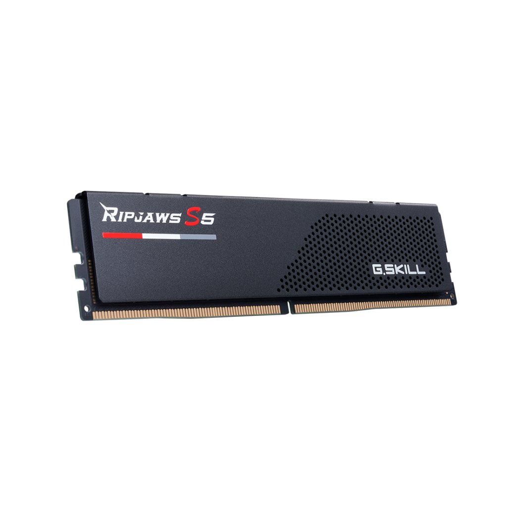 Модуль пам’яті для комп’ютера DDR5 32GB (2x16GB) 5200 MHz Ripjaws S5 G.Skill (F5-5200J4040A16GX2-RS5K)