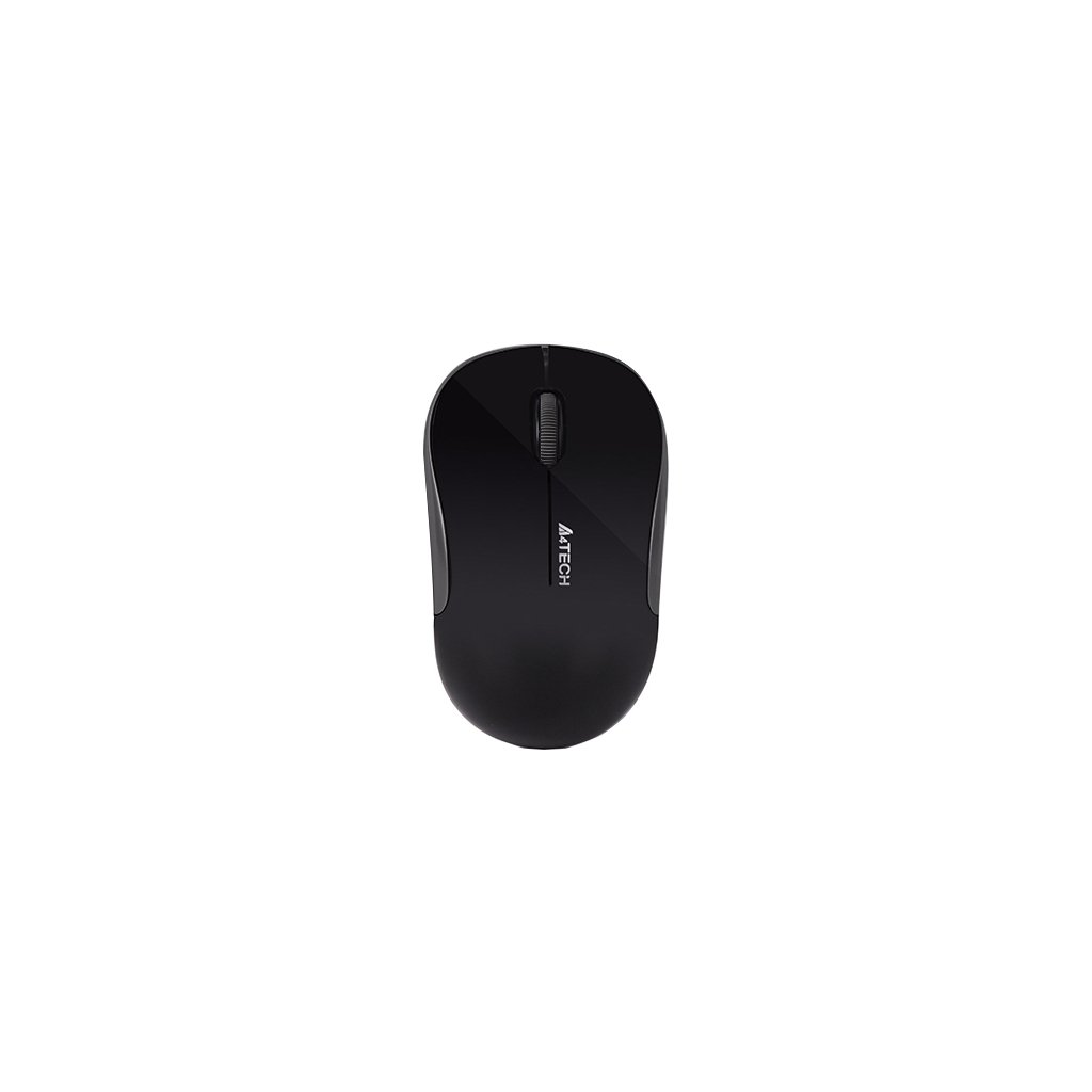 Миша A4Tech G3-300NS Black, USB V-TRACK, Wireless, беззвучне натискання
