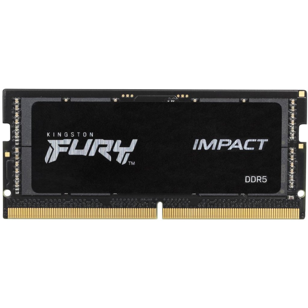 Модуль пам’яті для ноутбука SoDIMM DDR5 64GB (2x32GB) 4800 MHz FURY Impact Kingston Fury (ex.HyperX) (KF548S38IBK2-64)