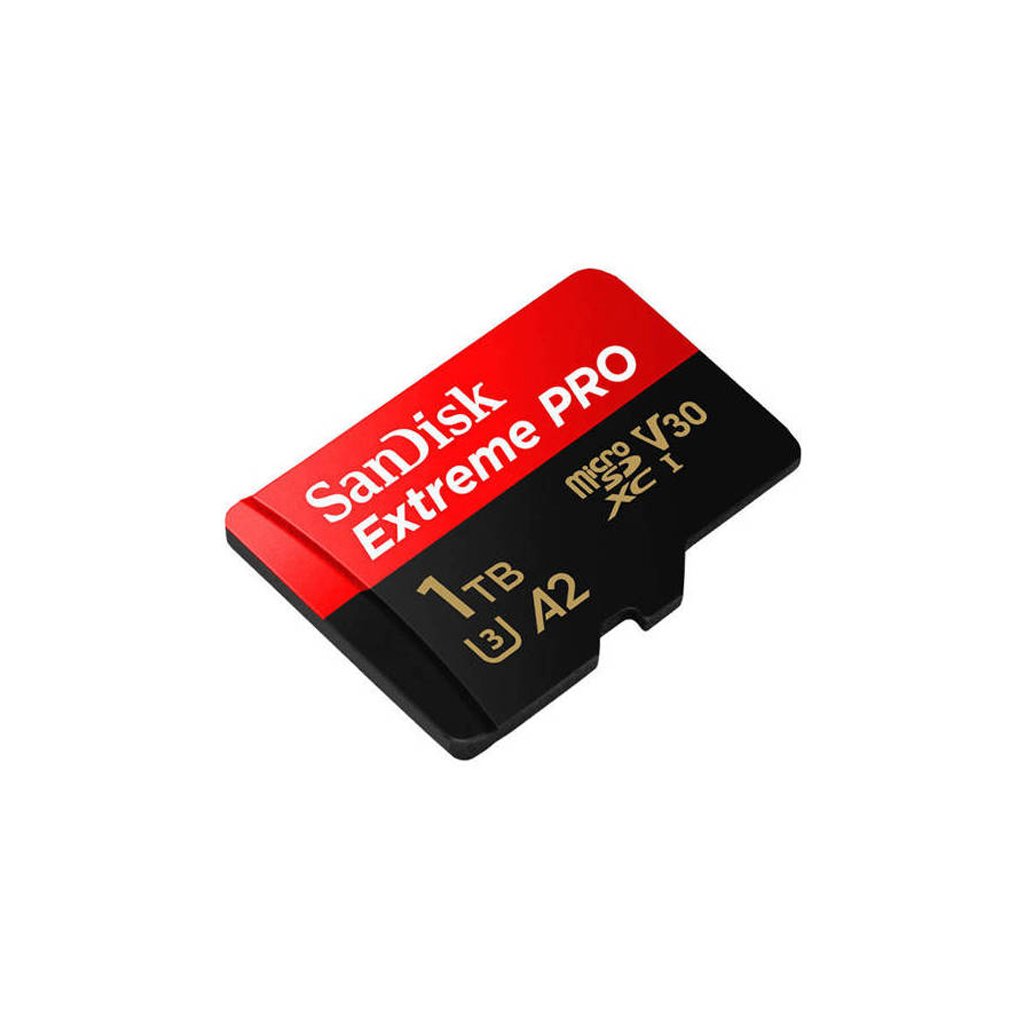 Карта пам’яті SanDisk 1 TB microSDXC UHS-I U3 Extreme Pro+SD Adapter (SDSQXCD-1T00-GN6MA)