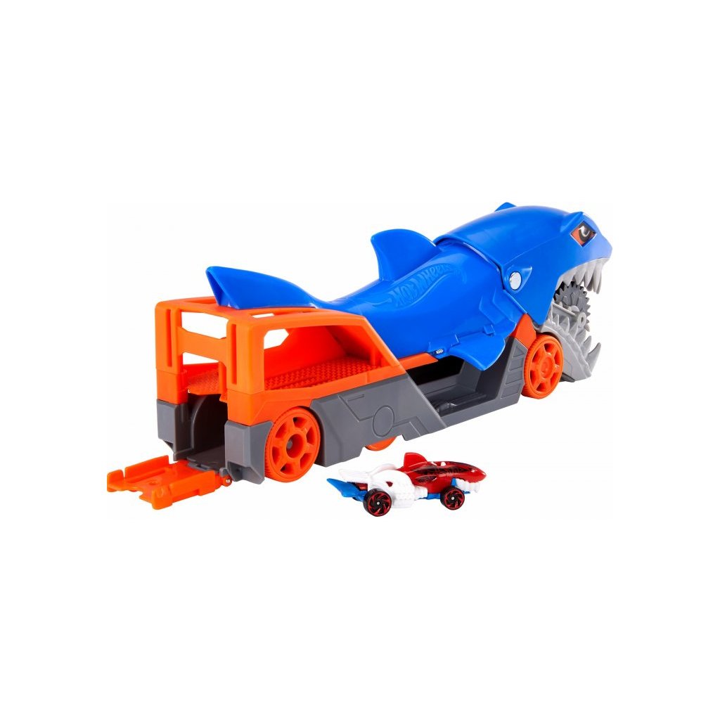 Ігровий набір Hot Wheels Вантажівка-транспортер “Акуляча паща” (GVG36)