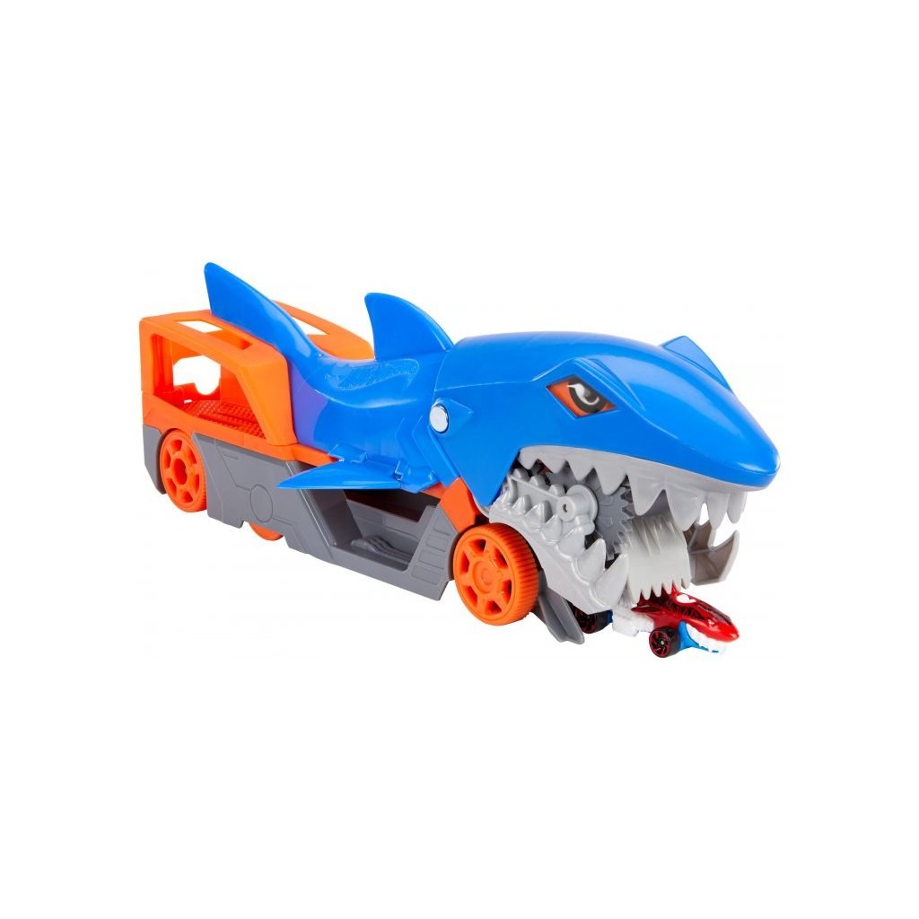 Ігровий набір Hot Wheels Вантажівка-транспортер “Акуляча паща” (GVG36)