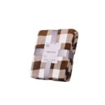 Плед Ardesto Flannel клітинка беж, 160х200 см (ART0103PB)