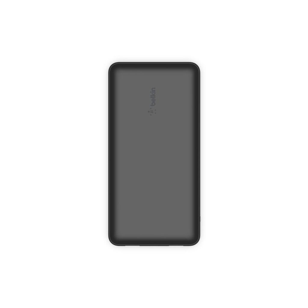 Батарея універсальна Belkin 20000mAh, USB-C, 2*USB-A, 3A, 6″ USB-A to USB-C cable, Black (BPB012BTBK)