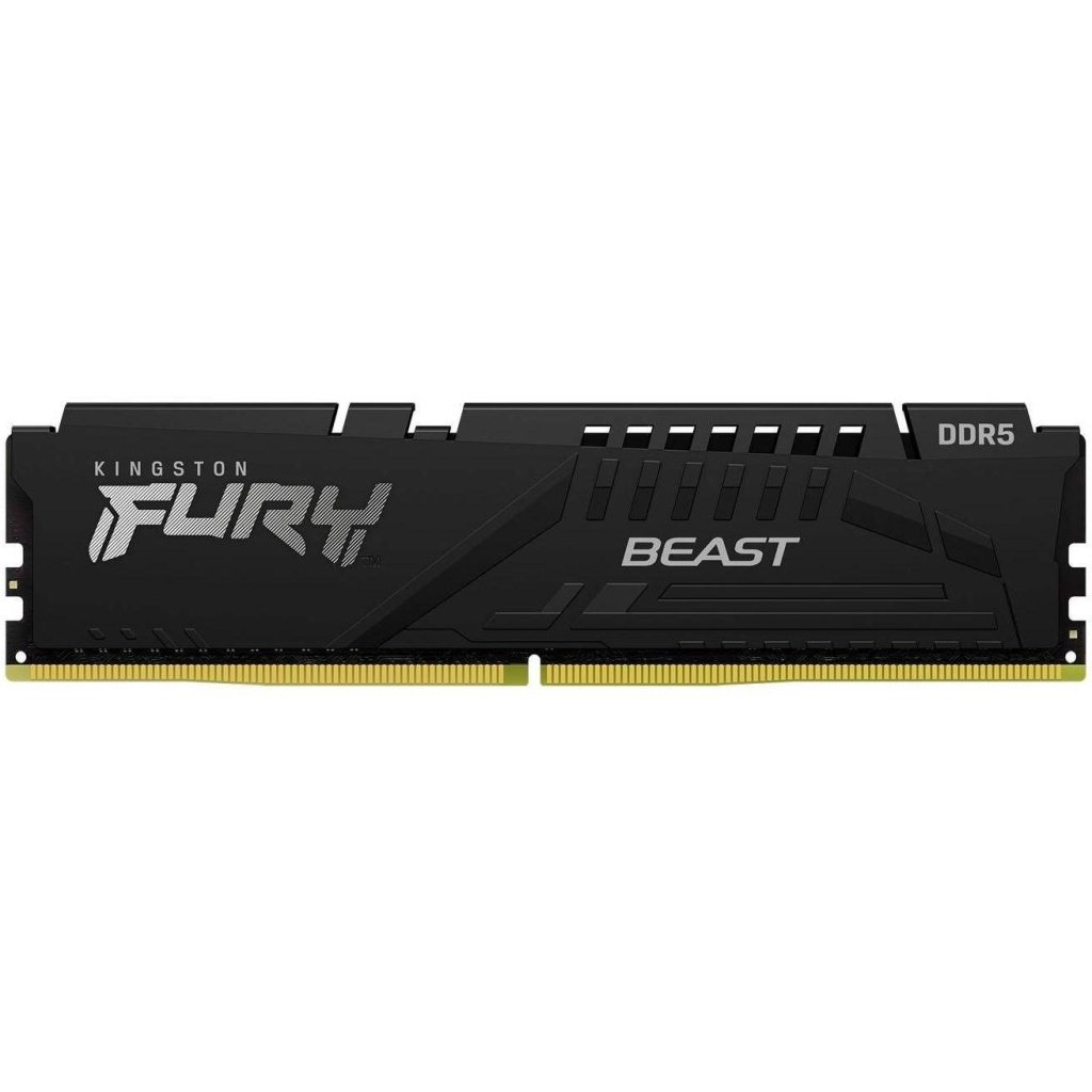 Модуль пам’яті для комп’ютера DDR5 32GB 5600 MHz Beast Black Kingston Fury (ex.HyperX) (KF556C40BB-32)