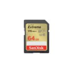 Карта пам’яті SanDisk 64GB SD class 10 UHS-I U3 V30 Extreme (SDSDXV2-064G-GNCIN)