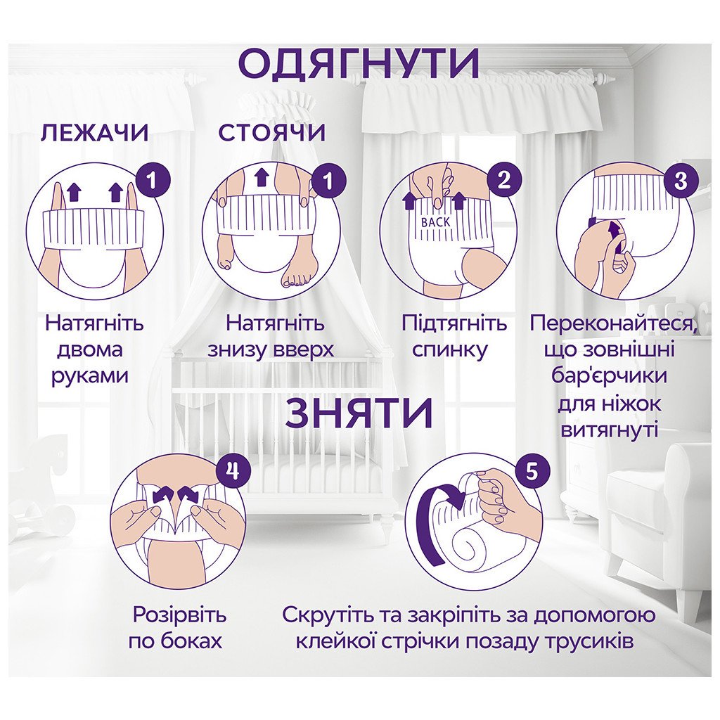 Підгузки Libero Touch Pants Розмір 3 (5-9 кг) 36 шт (7322541739472)