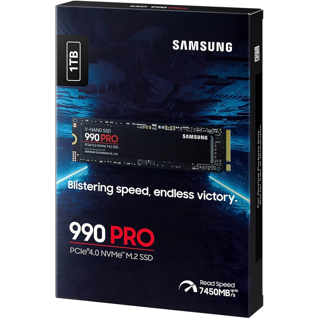 SSD накопичувач Samsung 990 PRO 1 TB (MZ-V9P1T0BW)