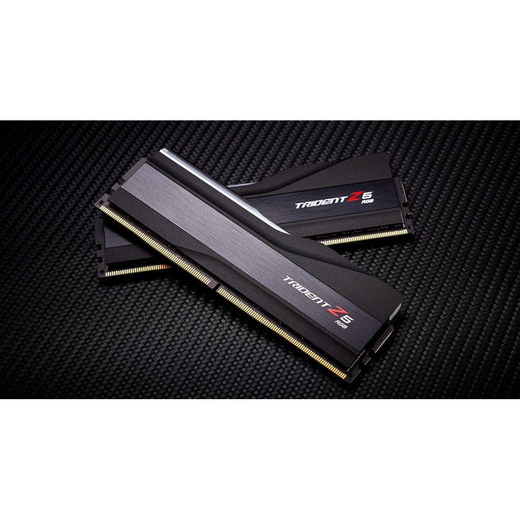 Модуль пам’яті для комп’ютера DDR5 32GB (2x16GB) 7200 MHz Trident Z5 RGB G.Skill (F5-7200J3445G16GX2-TZ5RK)