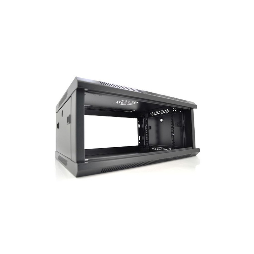 Шафа настінна Merlion 4U 19″ 600*450*279 (Ш*Г*В)мм, black (Ml3-6404 / 23523)