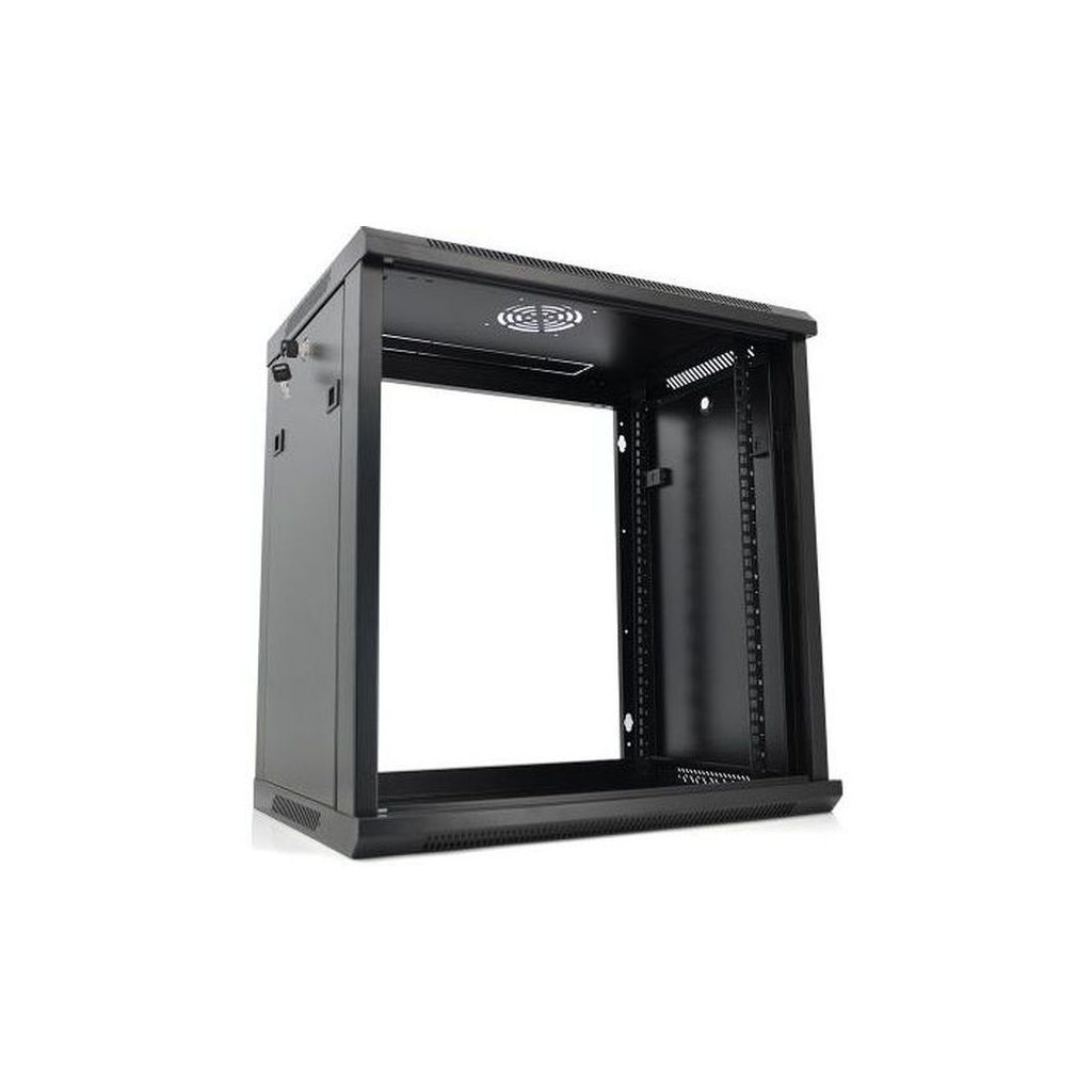 Шафа настінна Merlion 15U 19″ 600*450*768 (Ш*Г*В)мм, black (Ml3-6415)