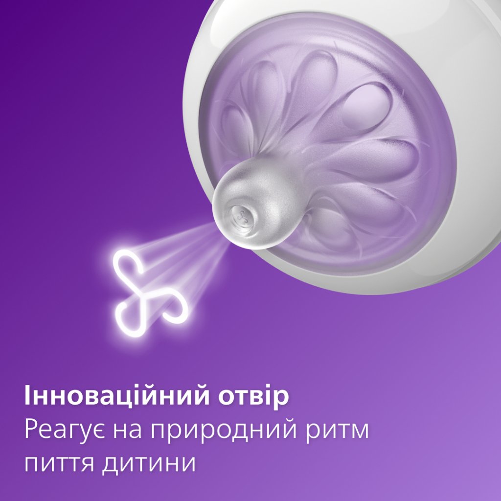 Соска Philips AVENT Natural середній потік 3+ міс 2 шт (SCY964/02)