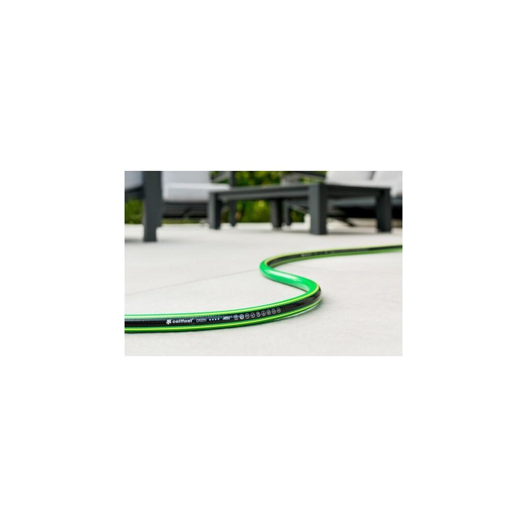 Шланг для поливу Cellfast GREEN ATS, 3/4″, 25м, 5 шарів, до 30 Бар, -20…+60°C (15-120)