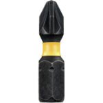 Набір біт DeWALT IMPACT TORSION, ударні, Pozidriv, Pz2, L=25 мм, 5 шт (DT7387T)
