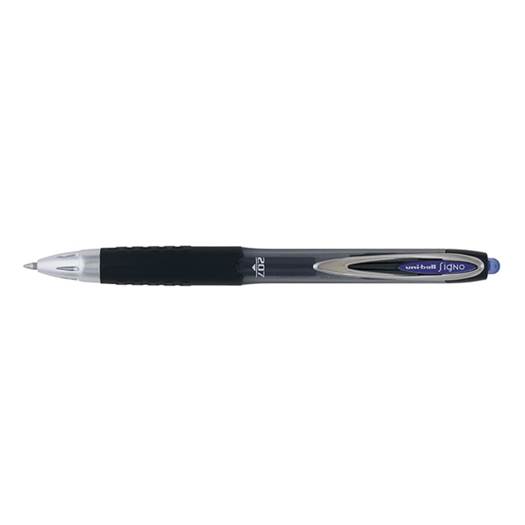 Ручка гелева UNI автоматична Signo 207 синій 0,5 мм (UMN-207.(05).Blue)
