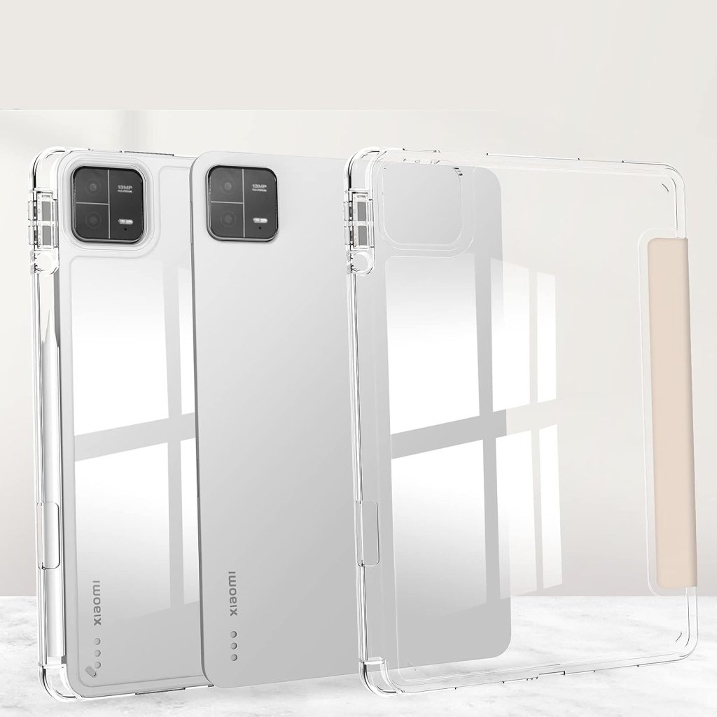 Чохол до планшета BeCover TPU Edge stylus mount Xiaomi Mi Pad 6 / 6 Pro 11″ Rose Gold (709557)