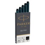 Чорнило для пір’яних ручок Parker Картриджи Quink /5шт синій (11 410BLU)