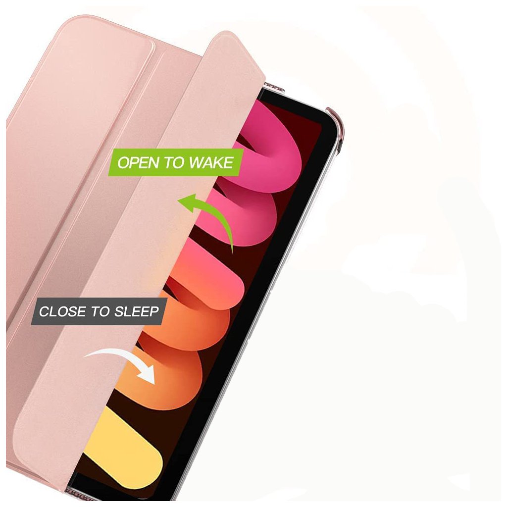 Чохол до планшета BeCover Tri Fold Hard Apple iPad Air 5 (2022) 10.9″ Pink (709664)