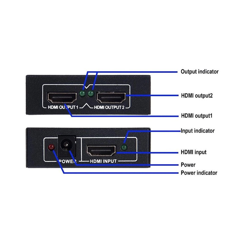 Розгалужувач Dynamode HDMI Splitter 1×2