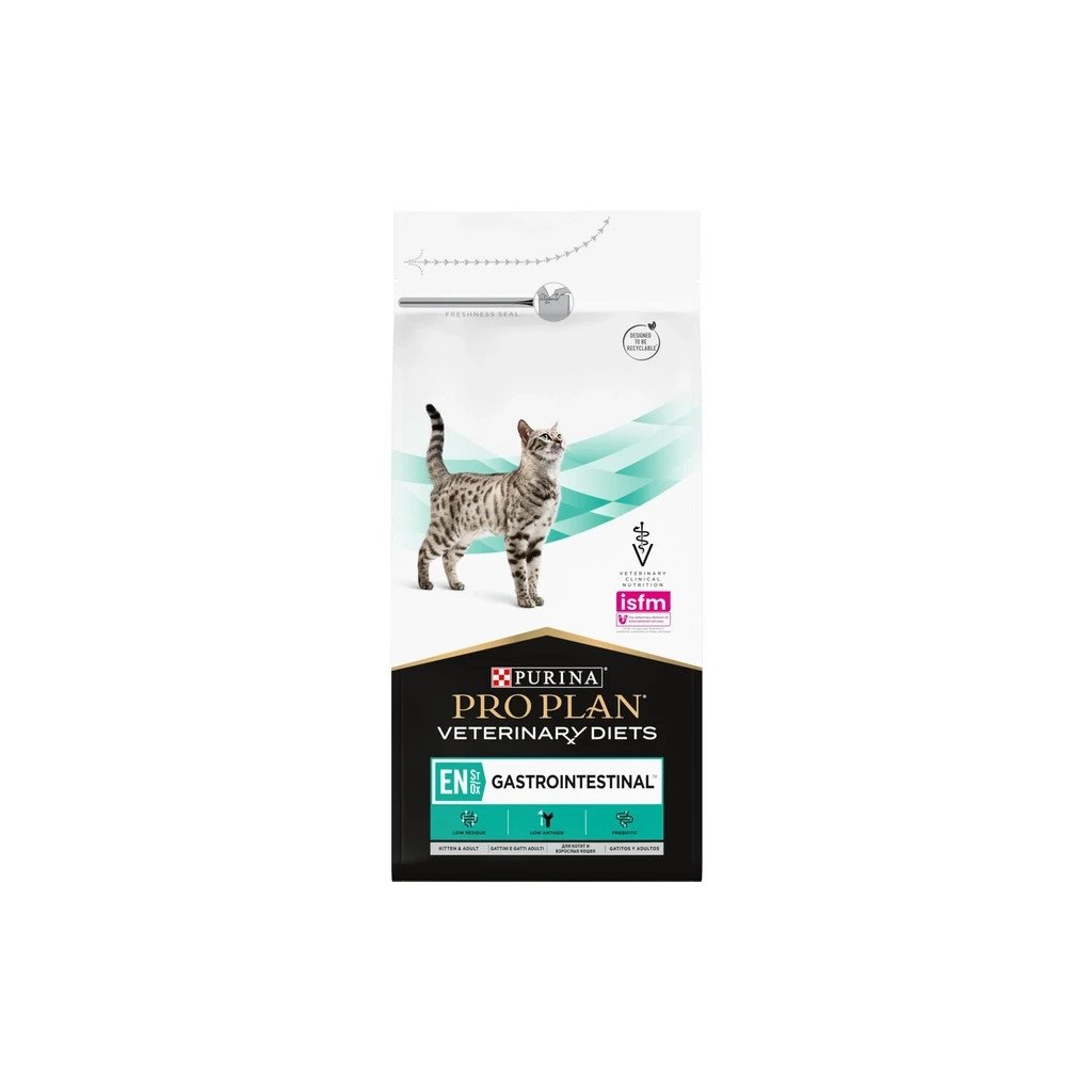 Сухий корм для кішок Purina Pro Plan Veterinary Diets EN з хворобами шлунково-кишкового тракту 1.5 кг (7613035160682)