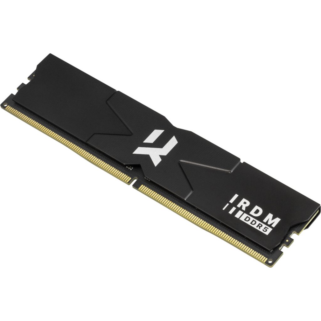 Модуль пам’яті для комп’ютера DDR5 64GB (2x32GB) 6000 MHz IRDM Black Goodram (IR-6000D564L30/64GDC)