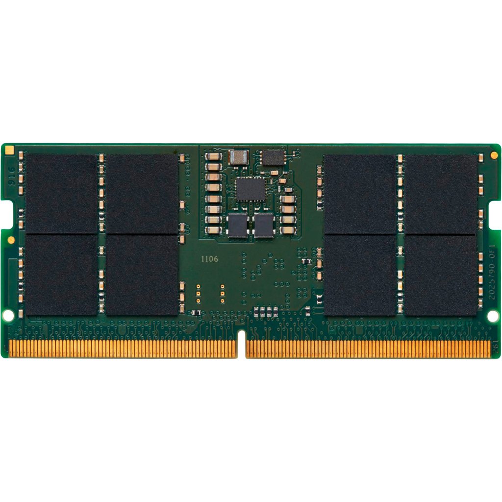 Модуль пам’яті для ноутбука SoDIMM DDR5 16GB 5600 MHz Kingston (KVR56S46BS8-16)