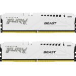 Модуль пам’яті для комп’ютера DDR5 32GB (2x16GB) 5600 MHz Beast White Kingston Fury (ex.HyperX) (KF556C36BWEK2-32)